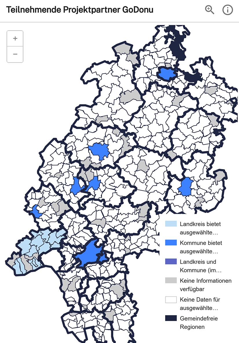 Erstes öffentliches Dashboard aus eGovSAD